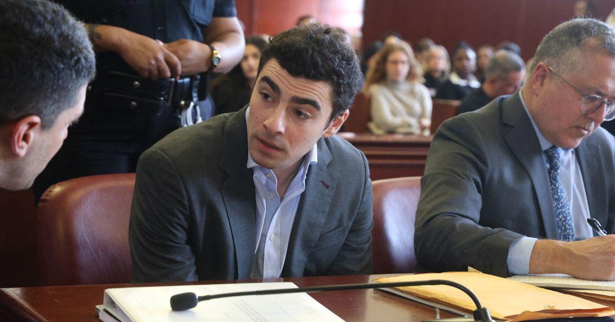 image of Luigi Mangione's lawyers claim the cop's search of his backpack was illegal. 