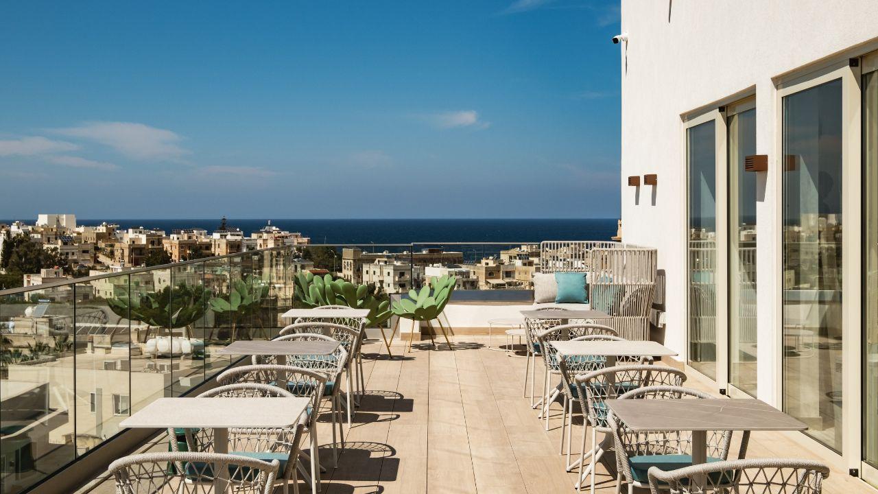 image of The hotel offers gorgeous views and a nice pool.