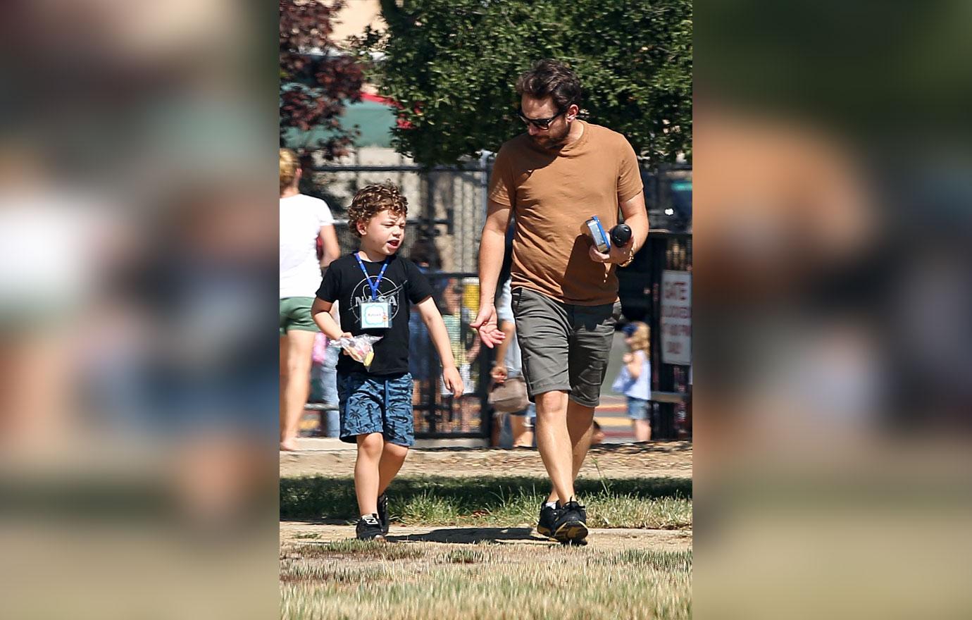 Charlie Day And His 5-Year-Old Son Russell Are Twins