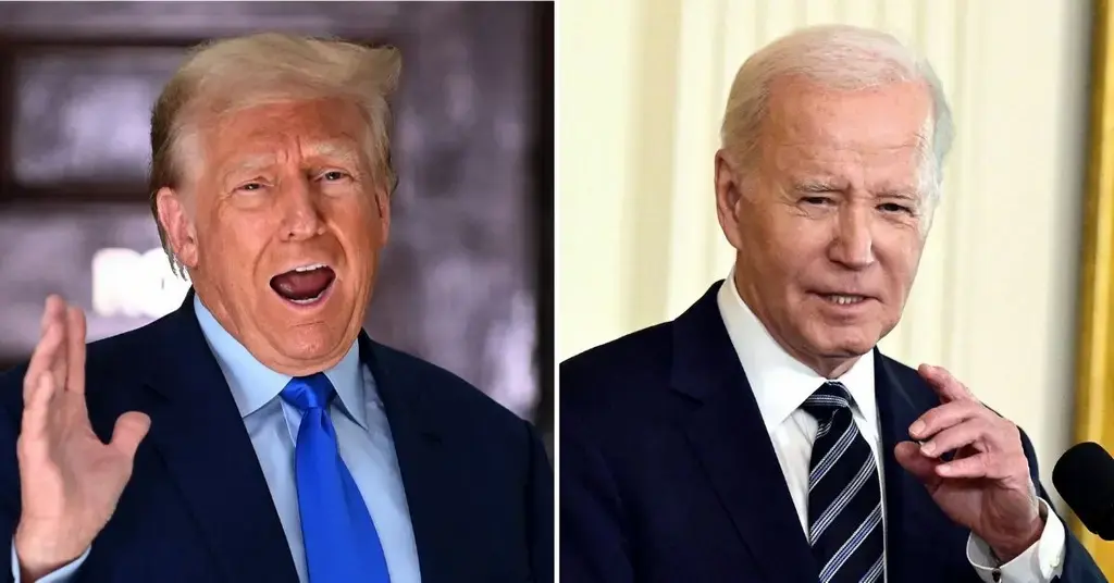 donald trump mocked joe biden locked and loaded family fbi raid