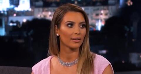 Kim kardashian jimmy kimmel 2014