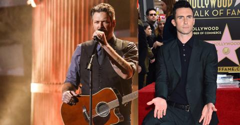 BLAKE SHELTON and Adam Levine