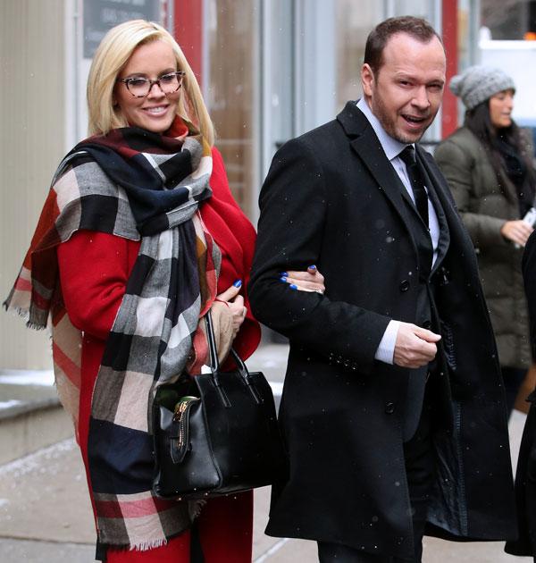 Jenny mccarthy sale pink burberry coat