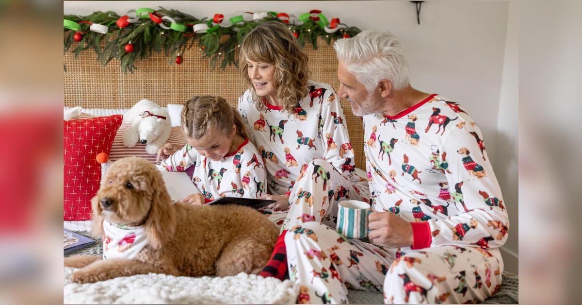 these matching christmas pjs are the holiday trend your feed already knows about