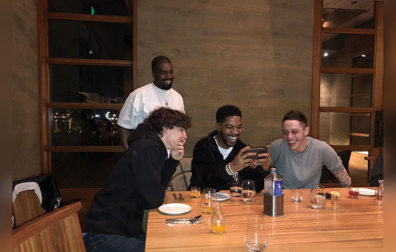 Pete Davidson Kanye West Hangout 9