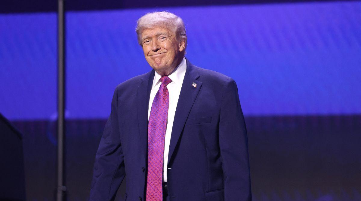 Donald Trump Addresses Why He Grips Stair Railings Amid Health Concerns