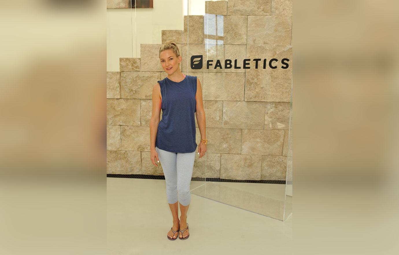 Kate Hudson Celebrates the Fabletics Spring Collection