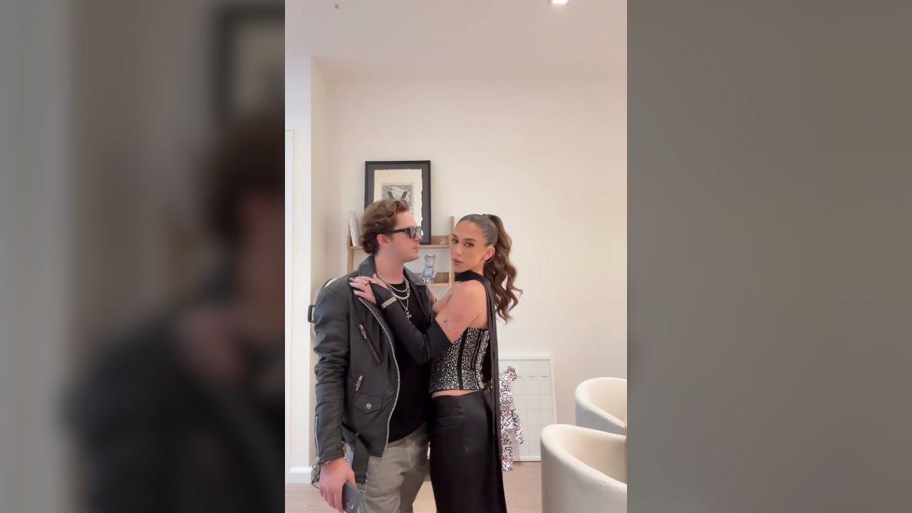Image of the former couple dated on and off for years.