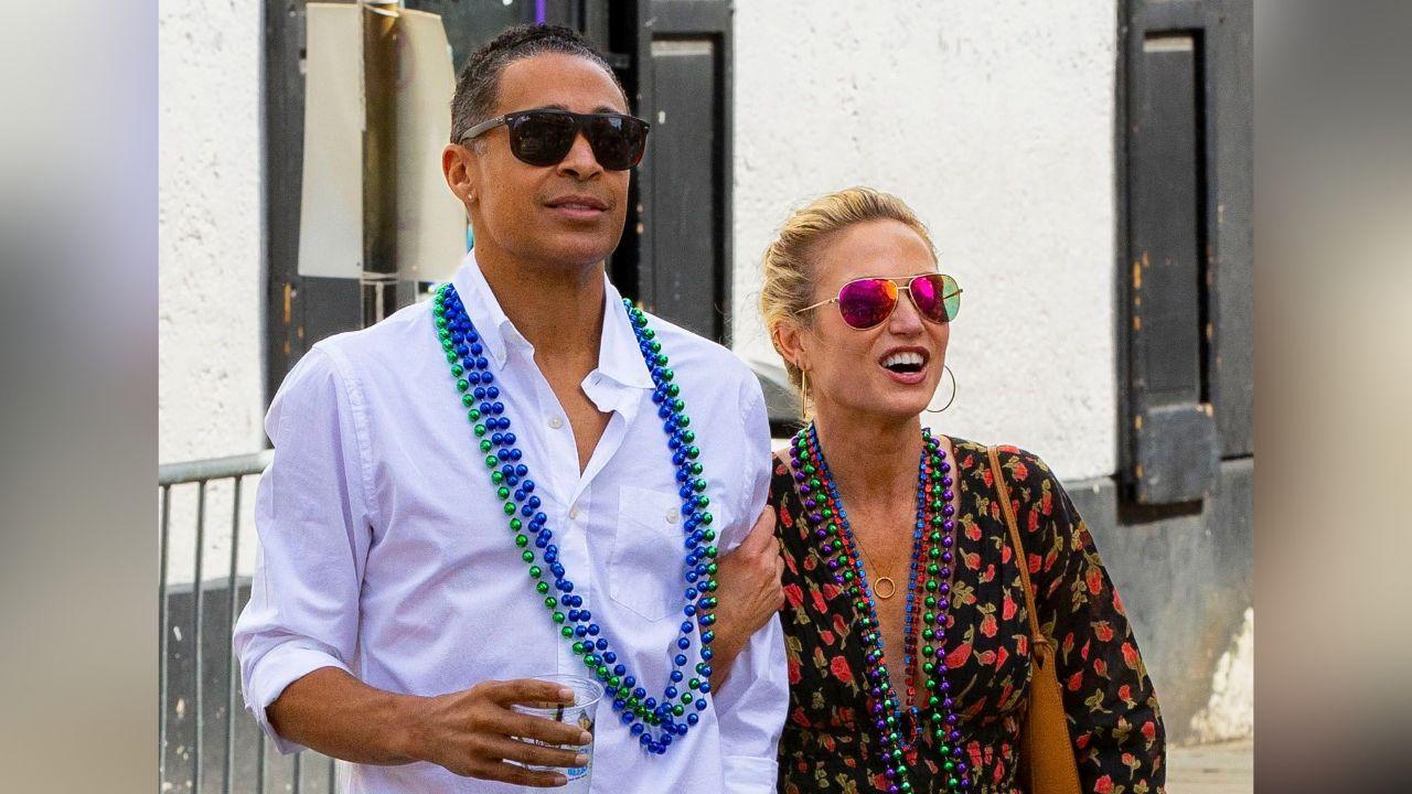 image of A source claimed Amy Robach has turned down several opportunities because she wants to work alongside her fiancé, T.J. Holmes.