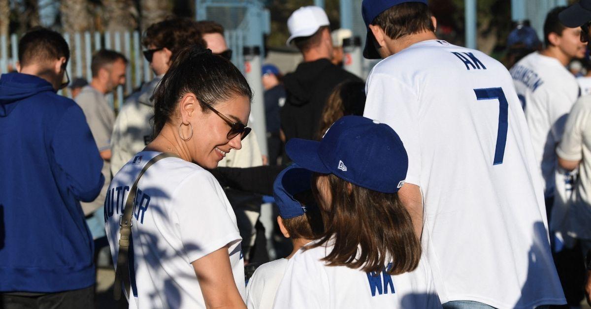 Photo of Ashton Kutcher and Mila Kunis