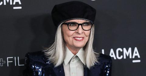 image of Diane Keaton's one year death anniversary.