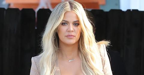 Khloe Kardashian oozes sex appeal as she departs from the family studio