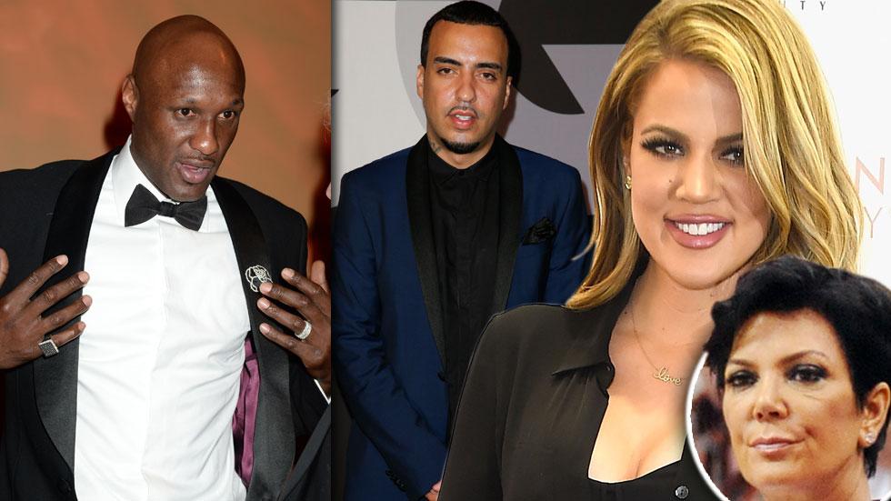 Khloe kardashian dating lamar odom french montana