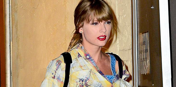 Taylor Swift's Snakeskin Backpack July 2018