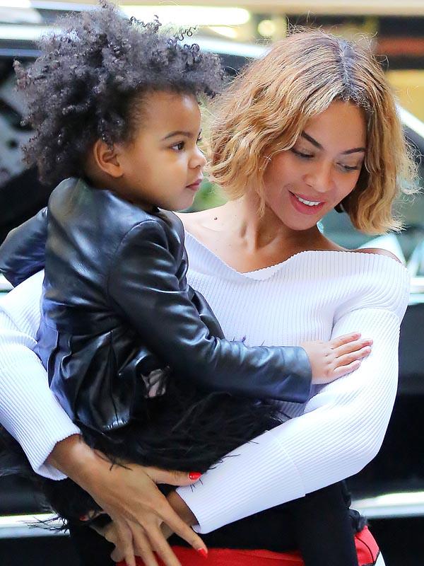 Beyonce and Blue Ivy Carter out and about in NYC