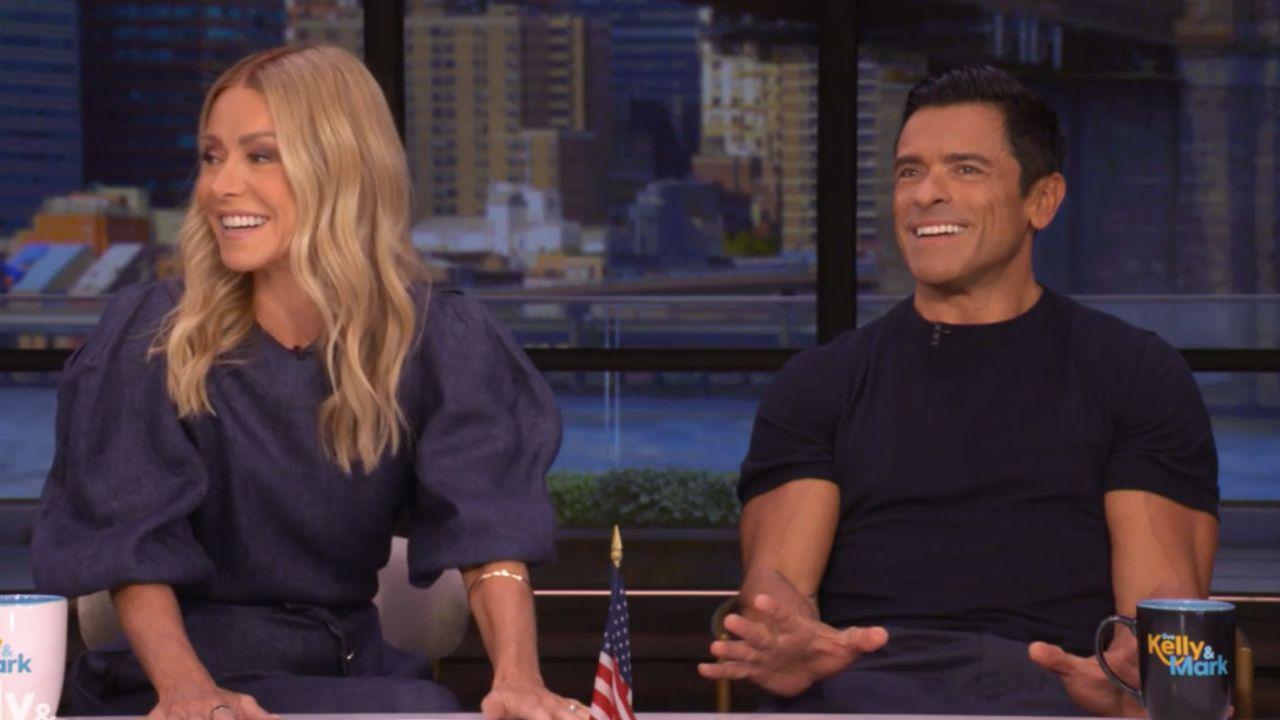 Image of Kelly Ripa said she thinks there is chance her son won't know he was nominated.