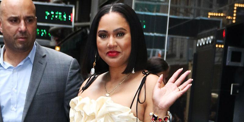 Ayesha Curry Waves To Fans In NYC