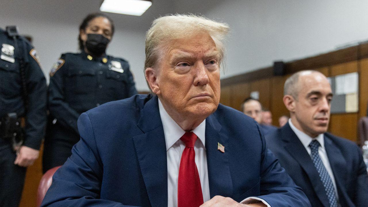 Image of Donald Trump praised Michael Cohen while addressing their past political and legal battles.