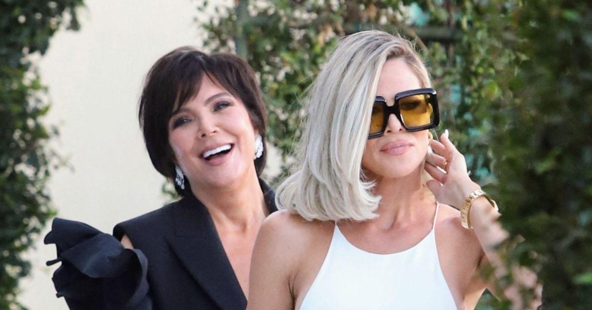 khloe kardashian kris jenner