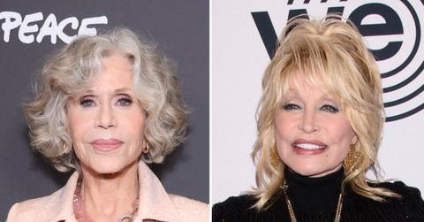 jane fonda cries remembering dolly parton