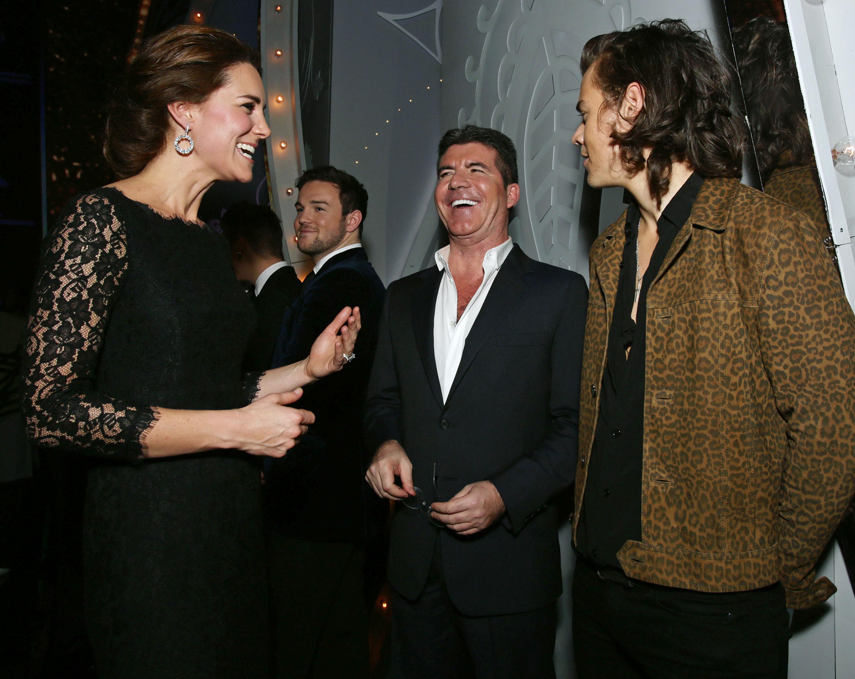 The Duke and Duchess of Cambridge attend the Royal Variety Performance