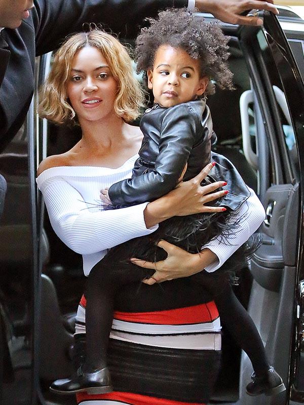 Beyonce and Blue Ivy Carter out and about in NYC