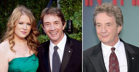 Split photo of Katherine and Martin Short.