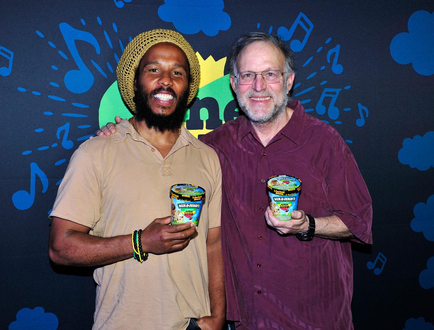 Ziggy Marley Celebrates the Launch of Ben &amp; Jerry`s new One Love Limited Batch Flavor