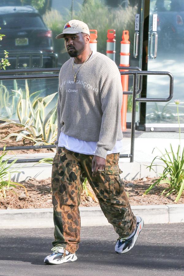 Kanye West Does NOT Look Happy About Turning The Big 4-0