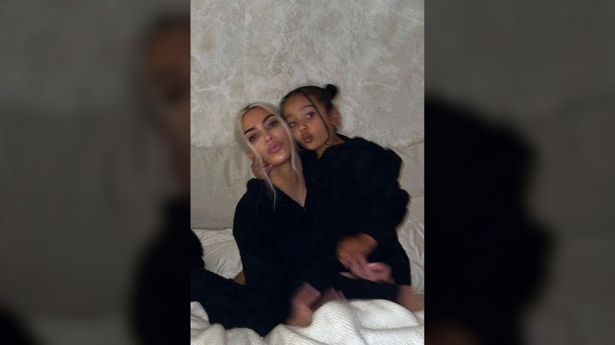 Image of Kim Kardashian's daughter Chicago just turned eight years old.