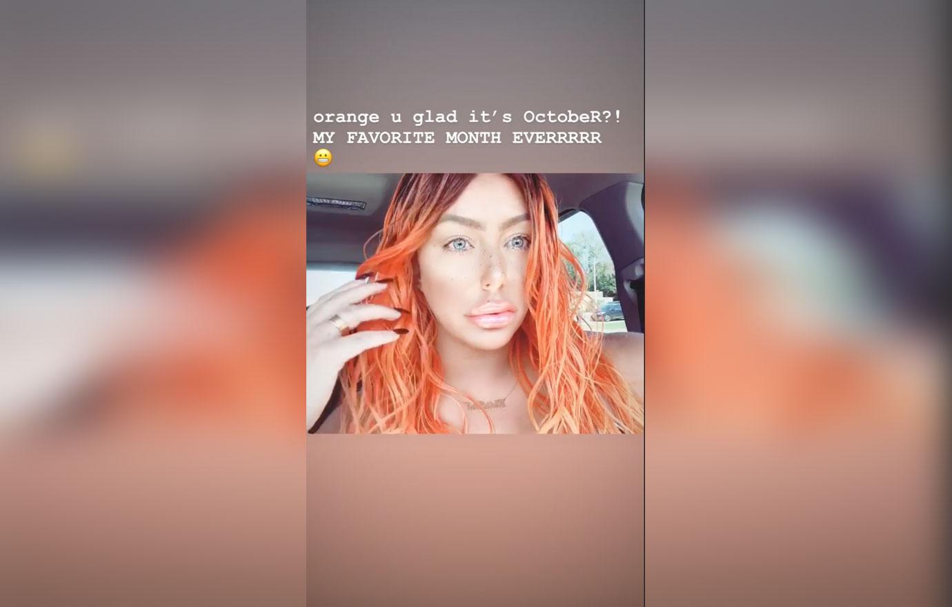 Aubrey O'Day Unrecognizable Plastic Surgery Instagram