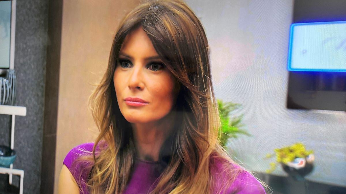 Image of Melania Trump was involved in a 'Celebrity Apprentice' challenge surrounding her skincare line. 