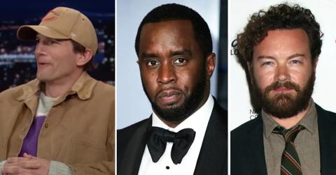 Composite photo of Ashton Kutcher, Sean 'Diddy' Combs and Danny Masterson