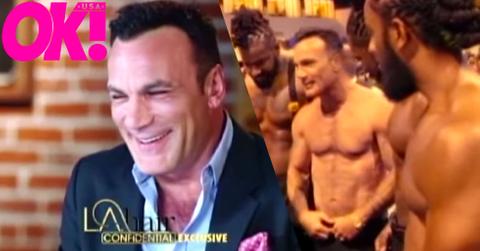 Jonathan antin strips shirtless abs muscles