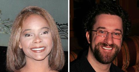 split photo of Lark Voorhies & Dustin Diamond