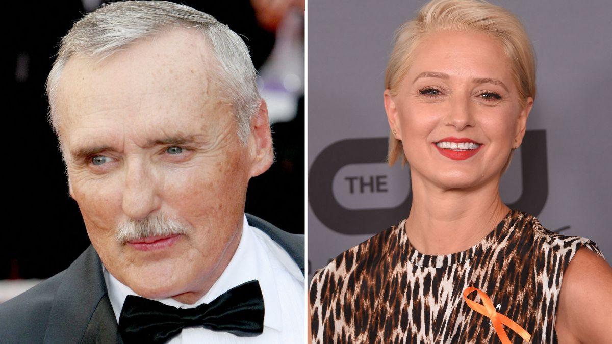 Image of Katherine LaNasa and Dennis Hopper went on to marry other people.