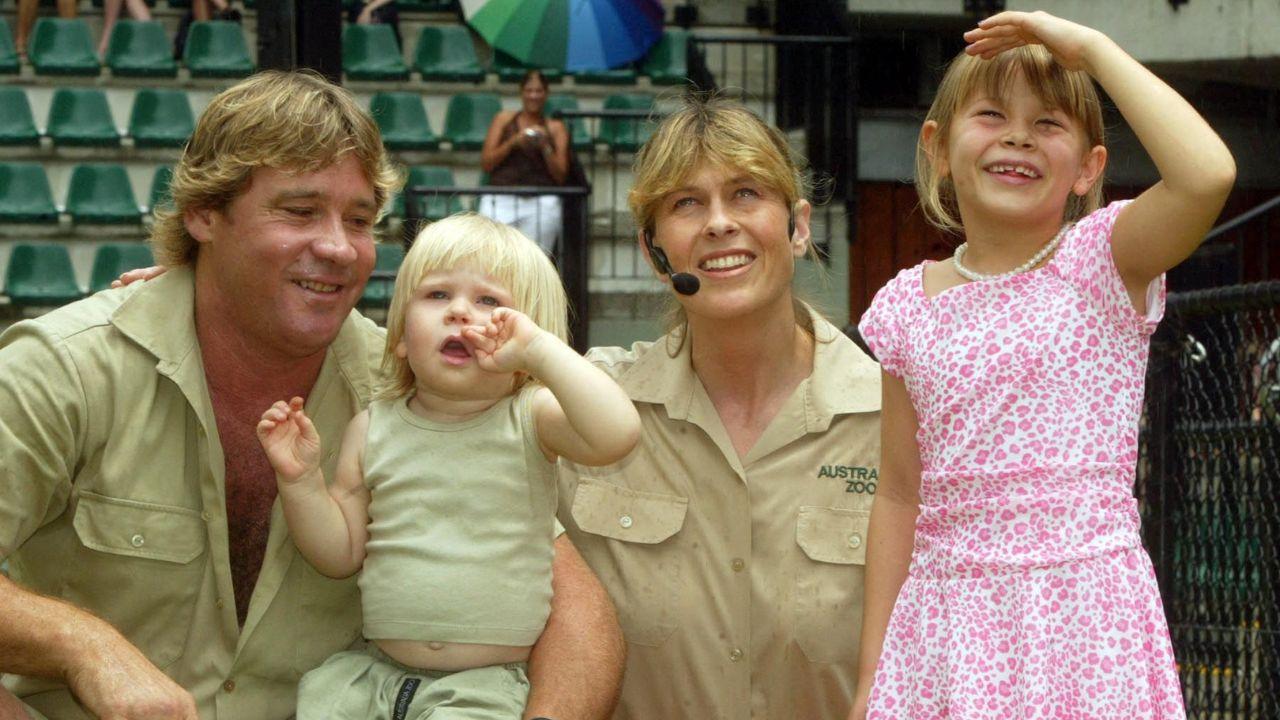 Image of Bindi Irwin spoke about her daughter Grace growing up with Steve Irwin’s documentaries.