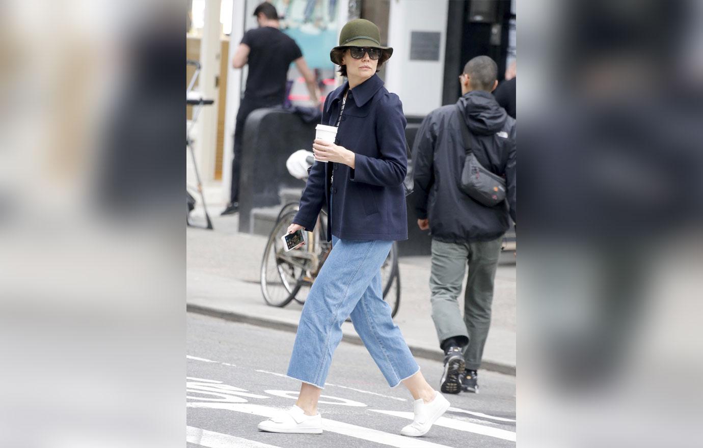 Katie Holmes out for a stroll in NYC