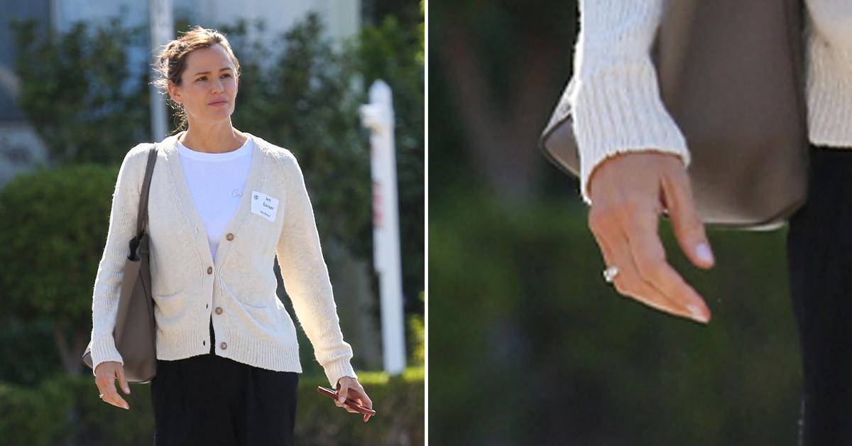 Jennifer Garner and Boyfriend John Miller Hold Hands on Lunch Date