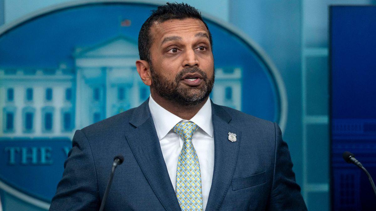 image of Kash Patel dismissed more than a dozen agents from the FBI's CI-12 unit days before the U.S. strikes.