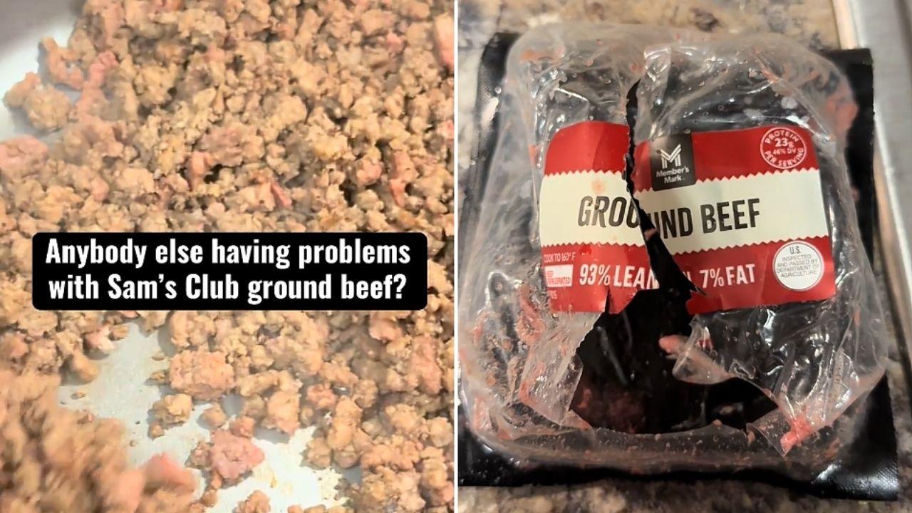Photo of Sam's Club's ground beef