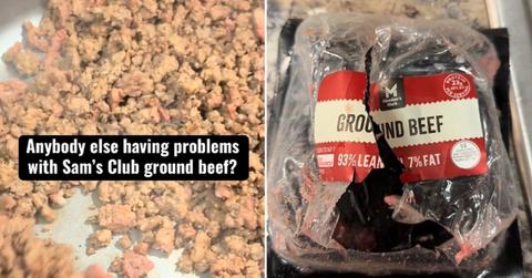 Photo of Sam's Club's ground beef