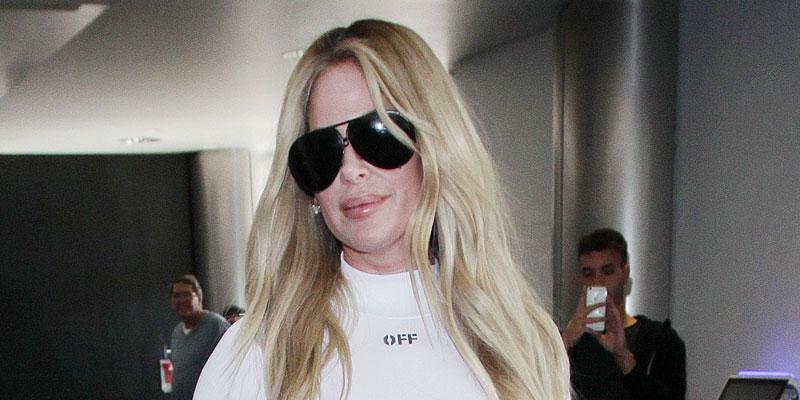 Kim Zolciak At The Airport