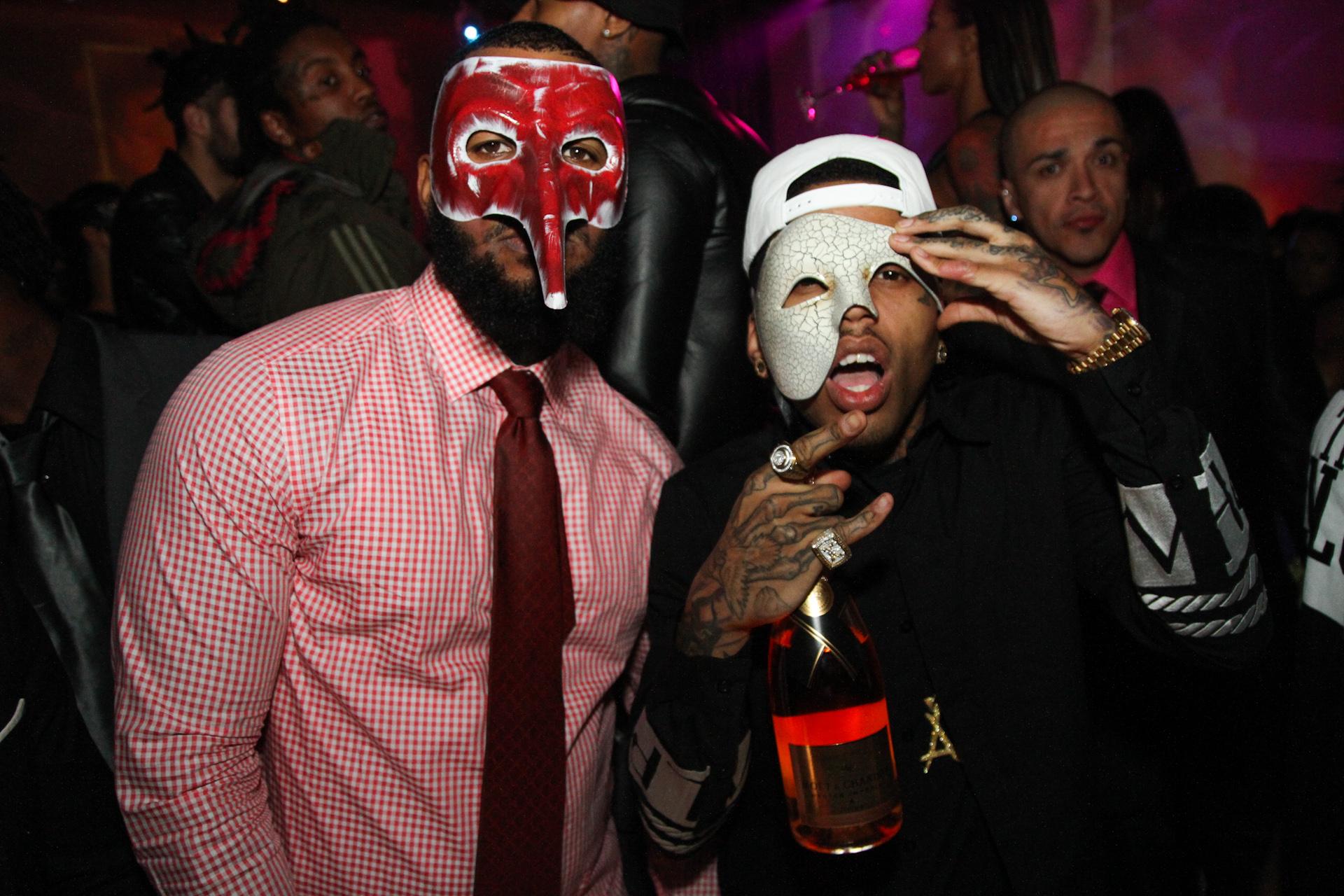 The Game celebrates birthday with celebrities in Hollywood