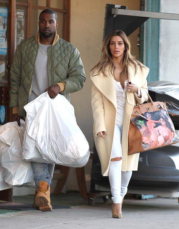 day kim kardashian shopping   statement making
