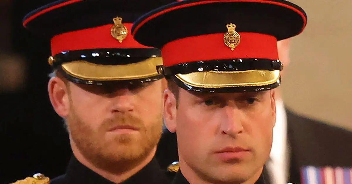 Photo of Prince Harry reunited with his father, King Charles, earlier this year.