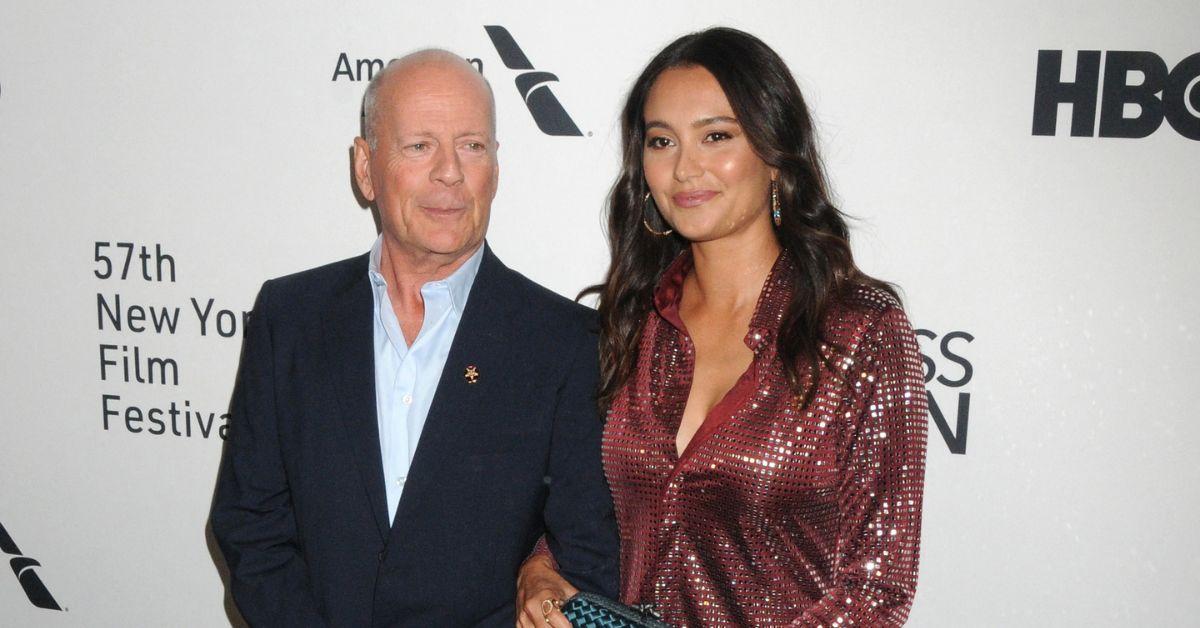 Photo of Bruce Willis and Emma Heming Willis
