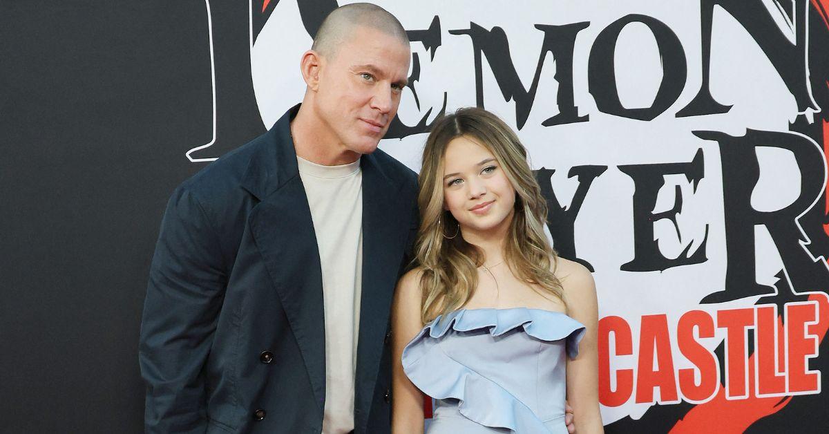 image of Channing Tatum and Everly tatum