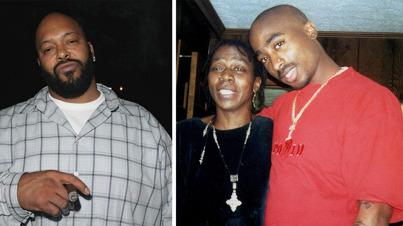 Suge Knight,,Tupac Shakur,Afeni Shakur