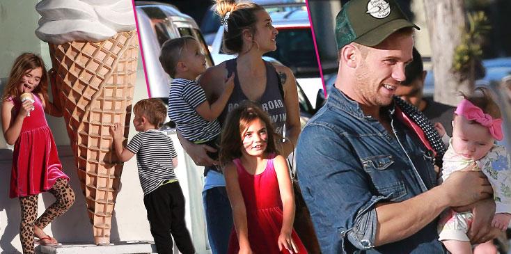 Twilight star cam gigandet ejoying family day HERO